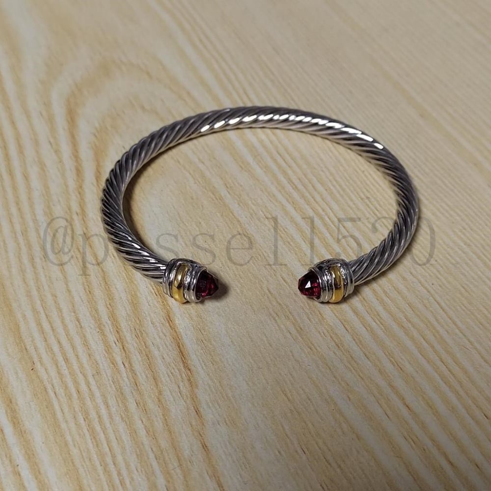 5mm ruby bracelet David Yurman 1